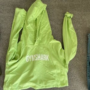 Neon green sold out hoodie gymshark